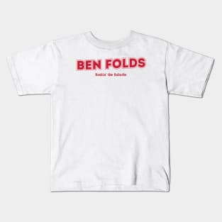 Ben Folds Rockin' the Suburbs Kids T-Shirt